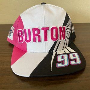 Exide Jeff Burton #99 NASCAR 50TH ANNIVERSARY VINTAGE 1990s SnapBack Cap Hat!